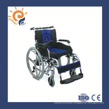 Foldable electric wheelchair with lithium battery